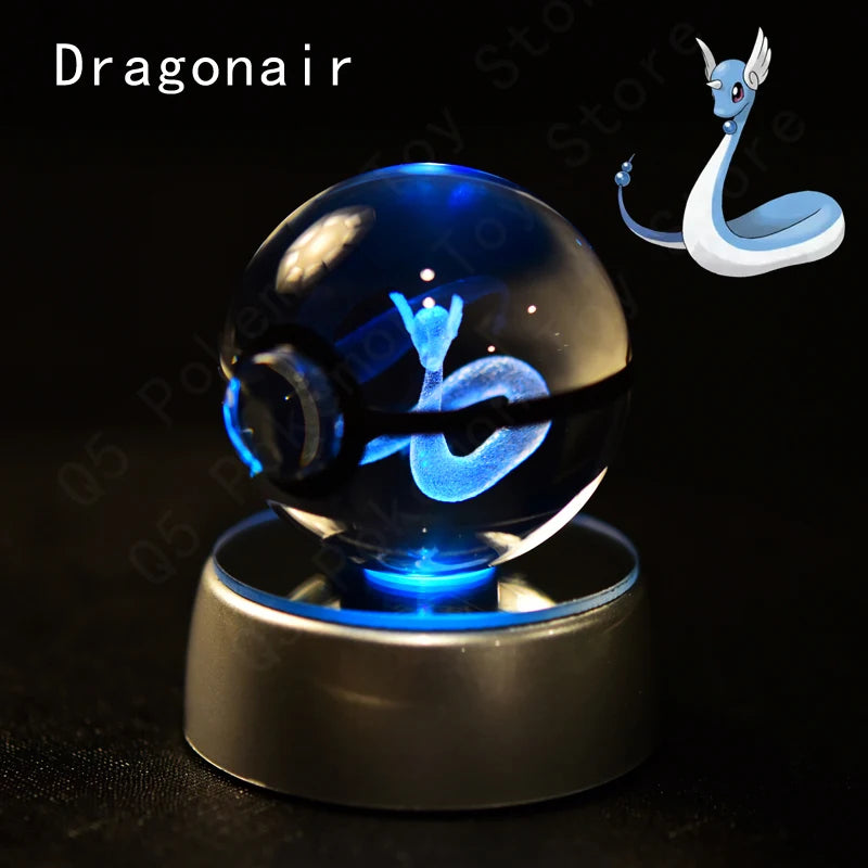 Pokémon Crystal Ball 3D Night Light