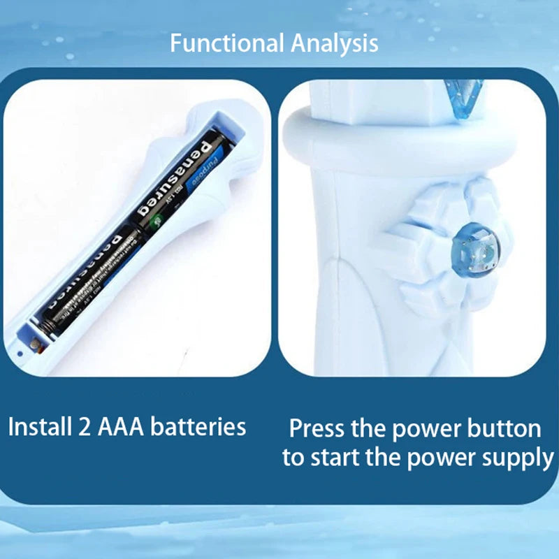 Snowflake Light Sound Sticks Toys