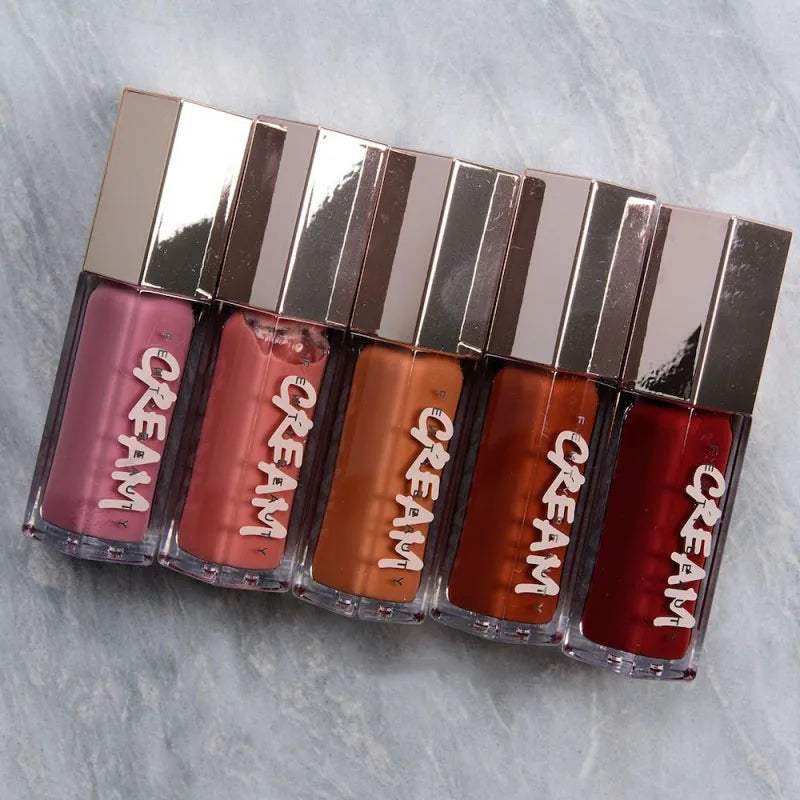 Fashion Fenty Beauty Lip Glaze Moisten Shine Glitter Lip Plumper Makeup For Beginner Liquid Lipstick Female Makeup Cosmetics