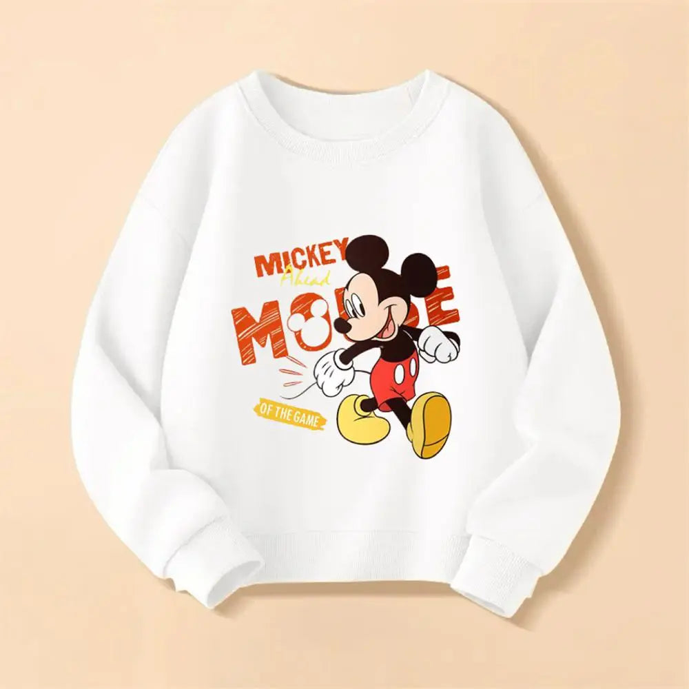 Boys Cute Sweatshirts Red Blue Yellow Tops Long Sleeve Round Neck Pullovers New Design Clothes Baby Printing Hoodie Outer Wear