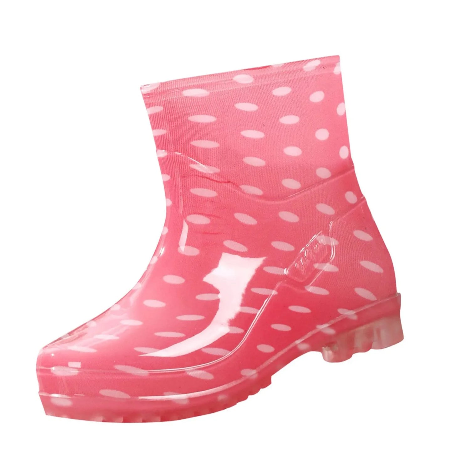 Fashionable Print Rain Boots Adult Women's Waterproof Boots Anti-slip Wear-resistant Shoes Mid-high Boot  Rain Shoes