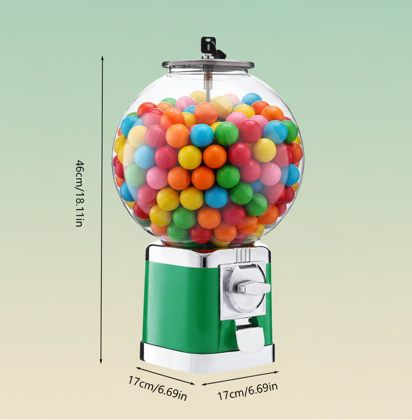 500 Capacity Twister Ball Dispenser Vending Machine