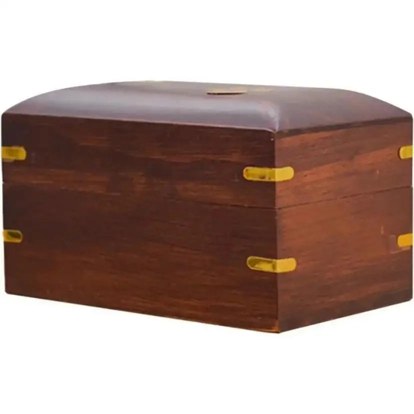 Solid Wood Pet Urn Bamboo Casket for Pet's Ashes