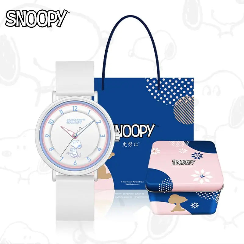 Genuine Snoopy Student Waterproof Quartz Watch