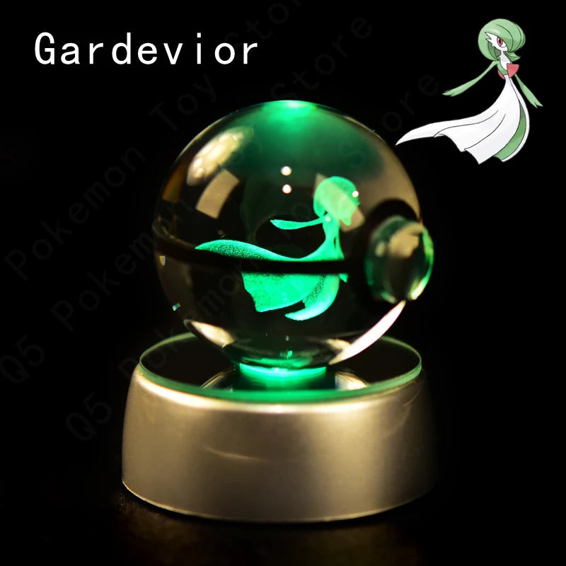 Pokémon Crystal Ball 3D Night Light