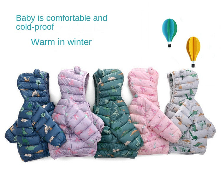 Kids Autumn Winter Jacket for Baby Warm Coat Children Cotton Outerwear Student Outdoor Baby Clothing kids winter jacket