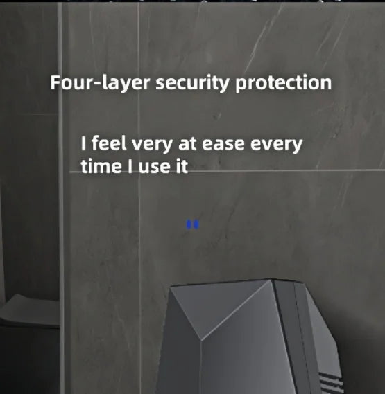 1600W Powerful Hand Dryer, Wall-Mounted Quiet Bathroom Dryer