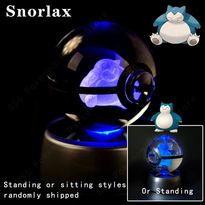 Pokémon Crystal Ball 3D Night Light