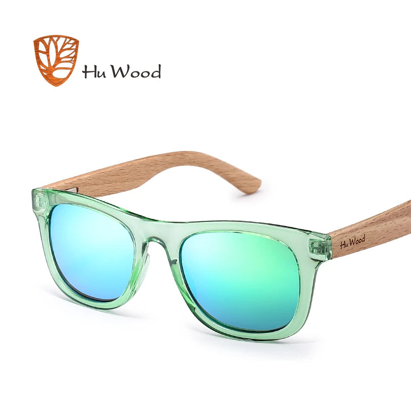 HU WOOD Children's Wooden Sunglasses