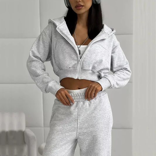 Women's 2-Piece Hoodie & Trousers Set