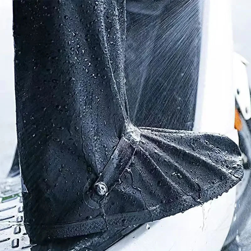 Rain Shoes Cover Men Women Waterproof Shoes Cover Protection High Cylinder Wear Resistant Light Rain Boot Accessories