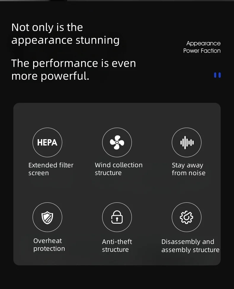 1600W Powerful Hand Dryer, Wall-Mounted Quiet Bathroom Dryer