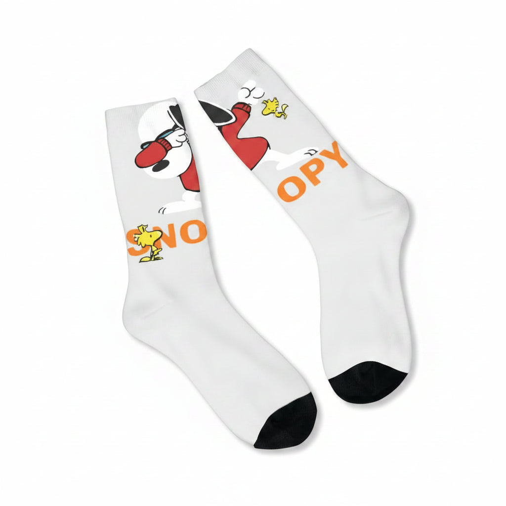 Snoopy Retro Couple Socks – Anti-Skid Design
