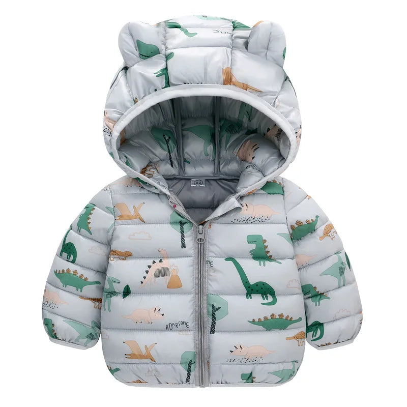 Kids Autumn Winter Jacket for Baby Warm Coat Children Cotton Outerwear Student Outdoor Baby Clothing kids winter jacket