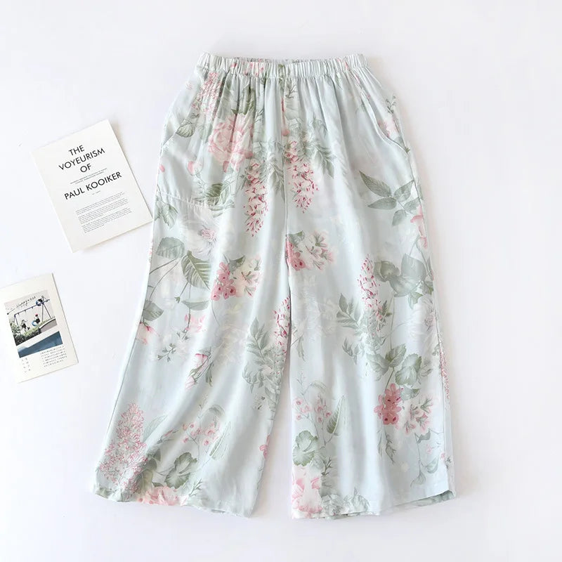 Summer Women's 100% Viscose Pajama Pants