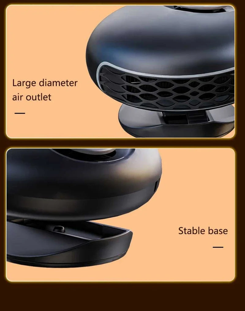 360°rotation 12v/24v Car Heating and Cooling Foldable Stand