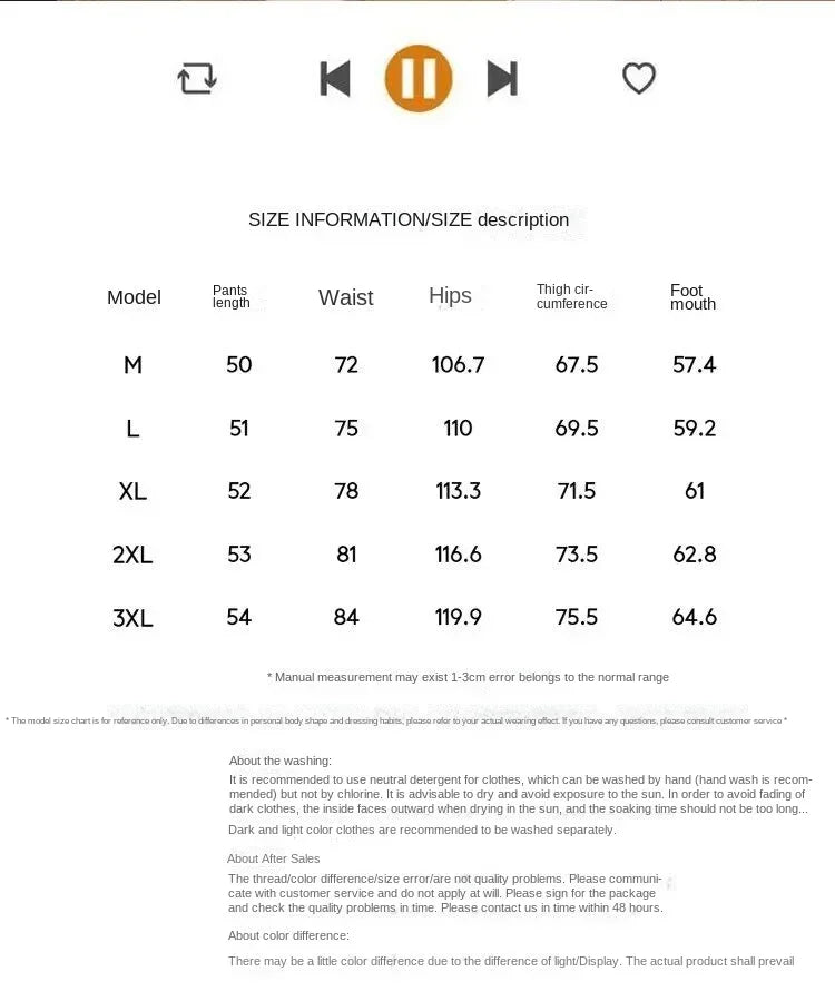 Trendy and Versatile Sports American Retro Work Clothes Men Thin Loose Straight Slimming Five-point Pants