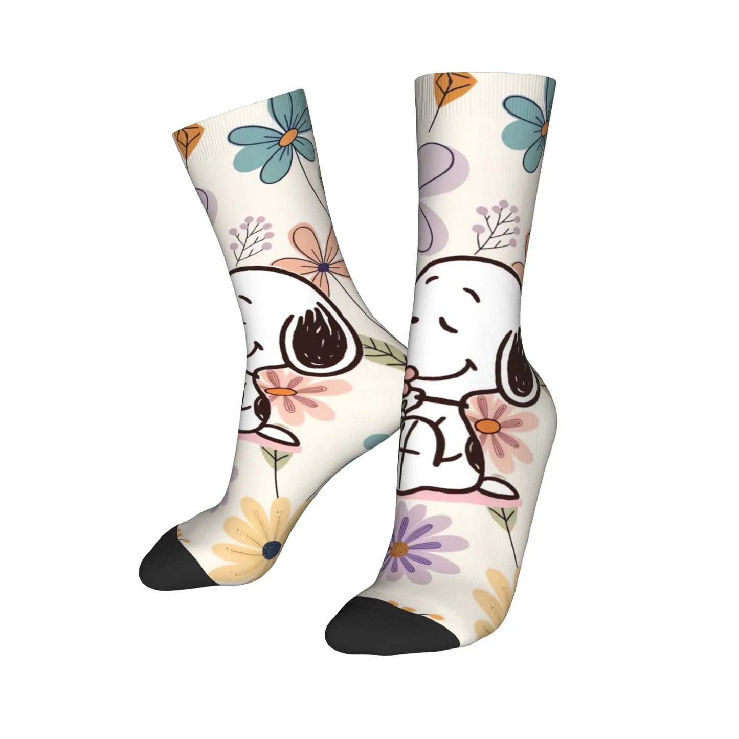 Snoopy Retro Couple Socks – Anti-Skid Design