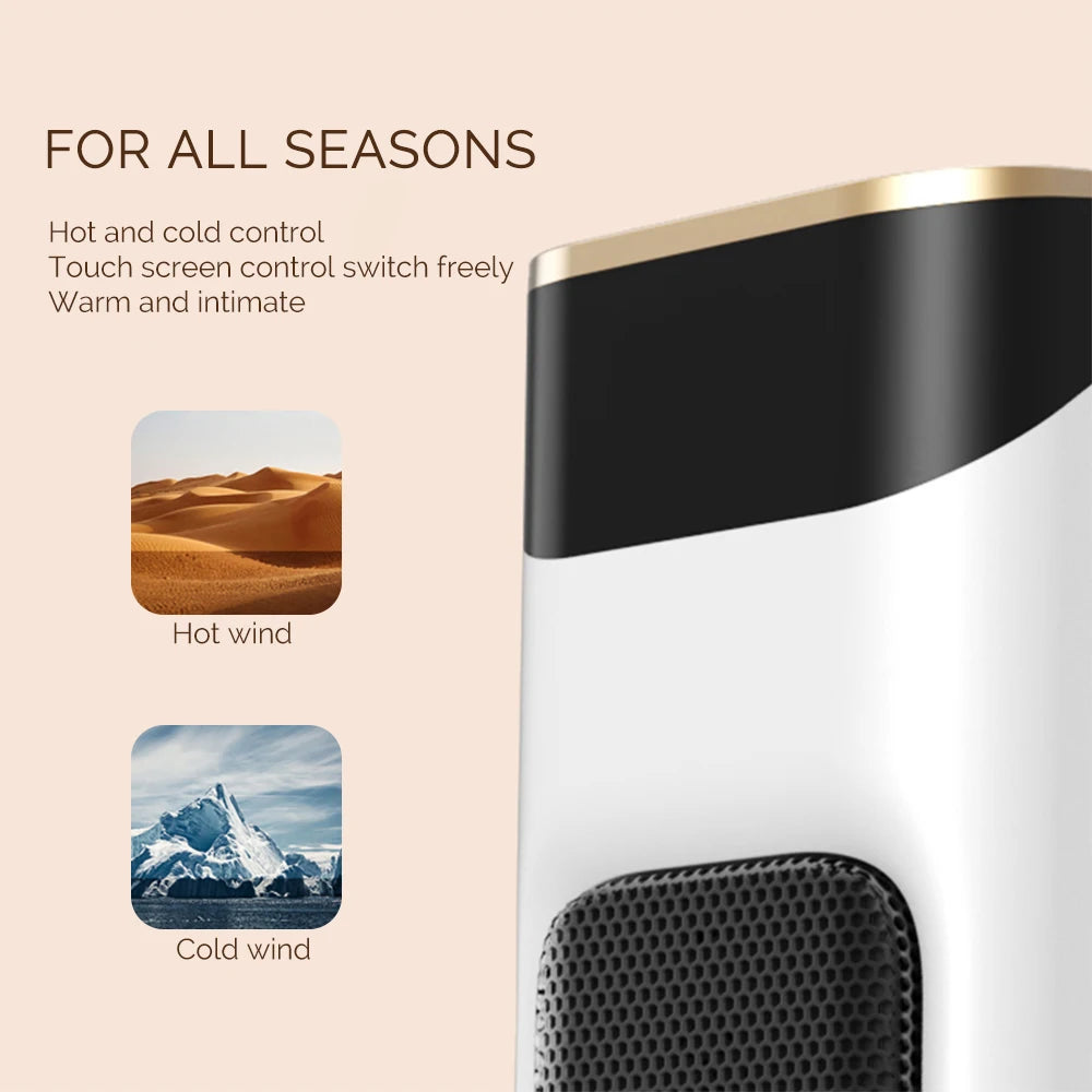 1500W PTC Electric Heater with Adjustable Temperature