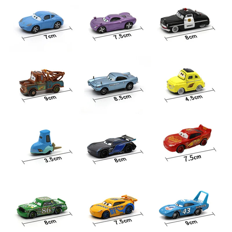 Disney Pixar Cars 1:55 Metal Alloy Vehicles