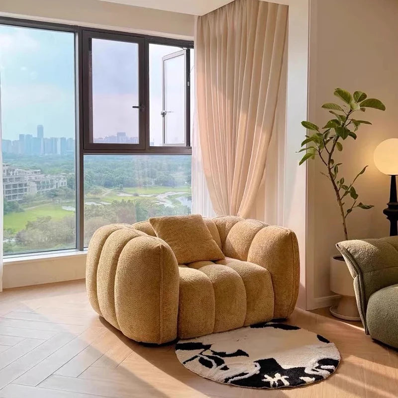 European Upholstered Living Room Sofa