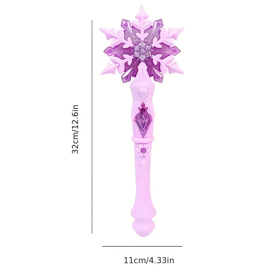 Snowflake Light Sound Sticks Toys