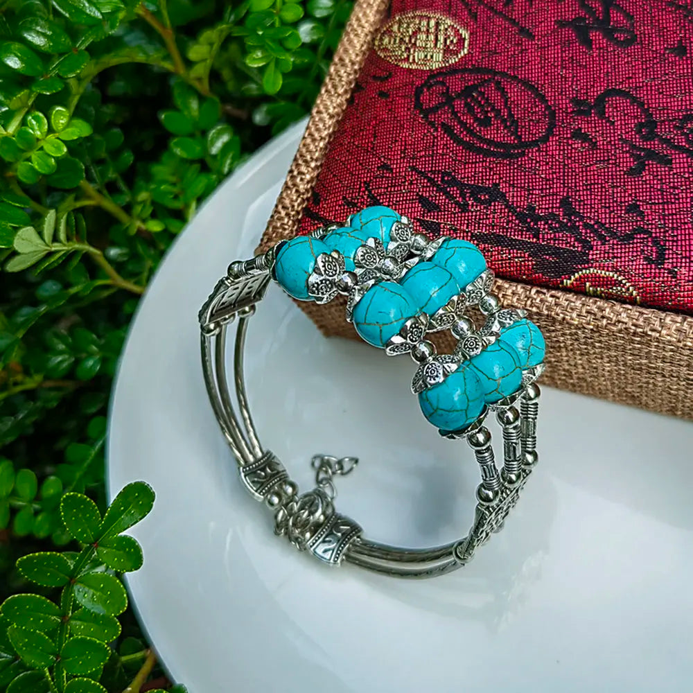 New Ridge Ethnic Style Three Row Bracelet