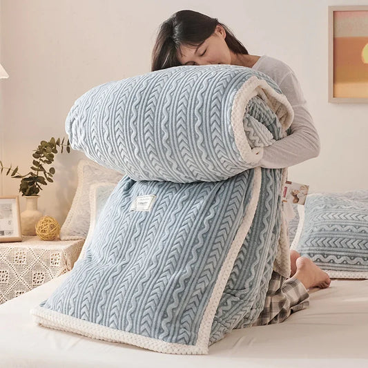 Fleece Flannel Blanket: Single/Queen Size
