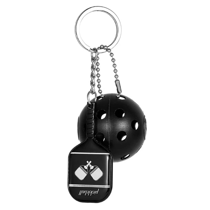 Metal Racket Keychain