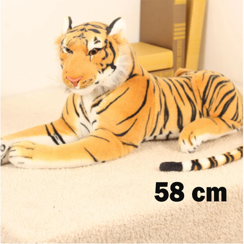 Large Lion, Tiger and Deer Animal Plush