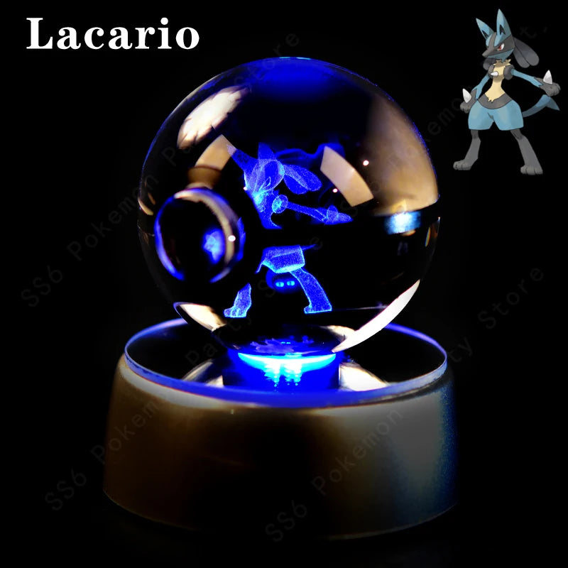Pokémon Crystal Ball 3D Night Light