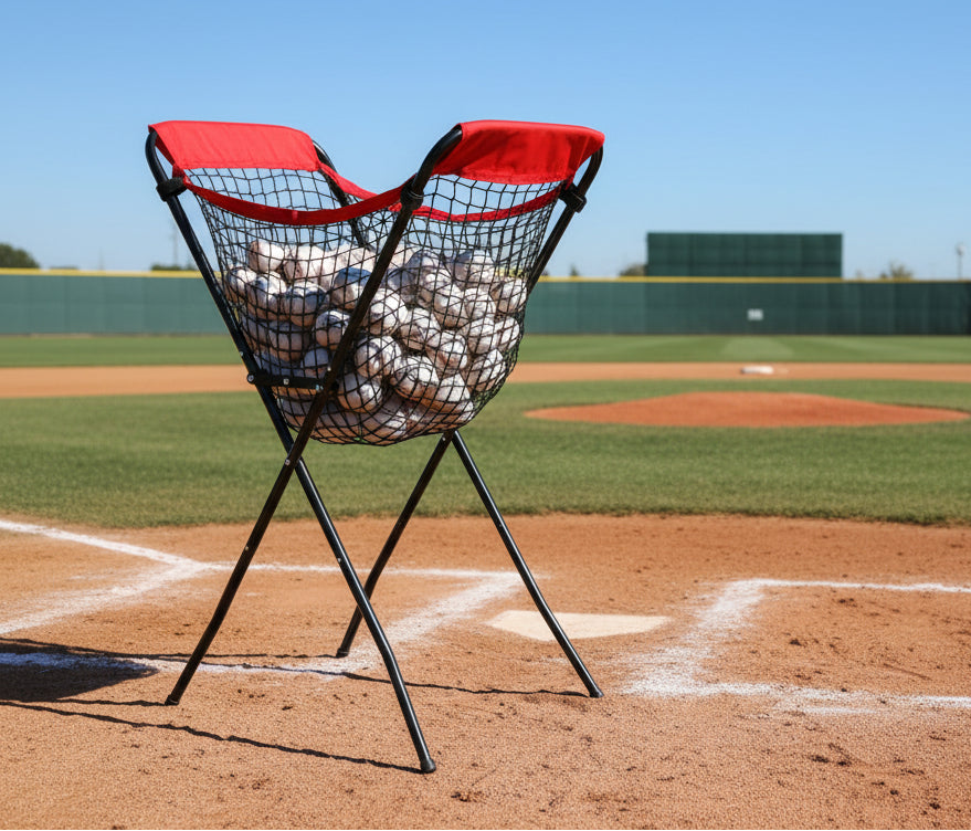 Efficient Training Portable Ball Caddy for Baseball & Softball