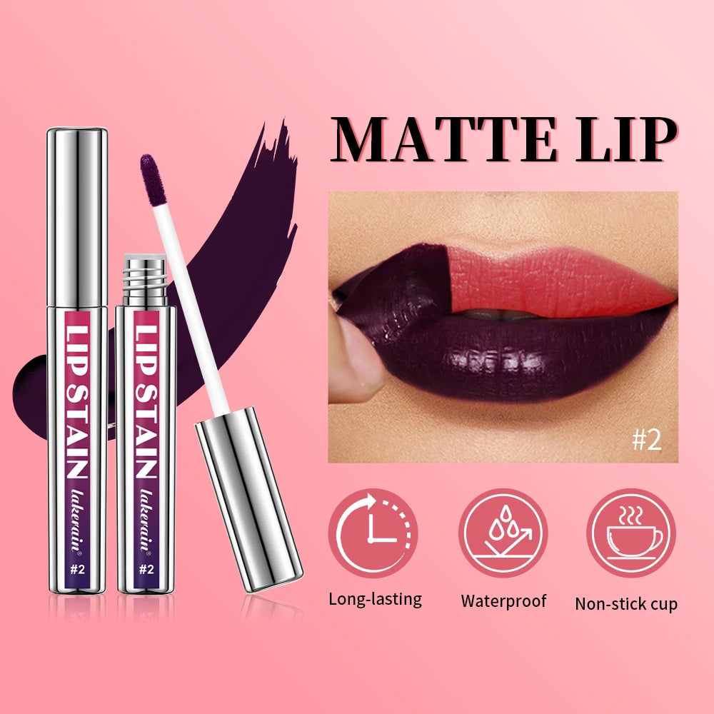 Long Lasting Lip Inks Matte Lip Tint Peel Off Matte Tick for Lips Stick Free Shipping Liquid Lipstick Waterproof Makeup