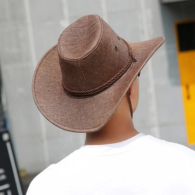 Summer Wide Brim Western Cowboy Hat