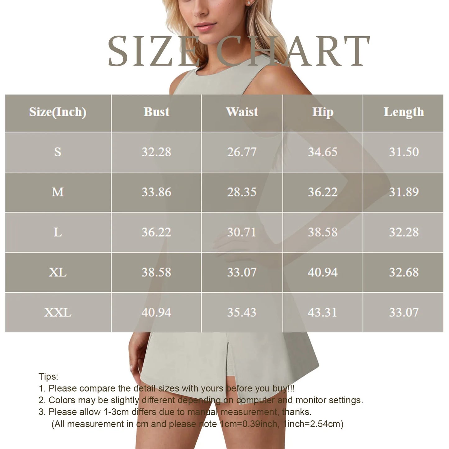 Minimalist Tennis Dress Summer Thin Workout Athletic Sleeveless Fitted Slit Active Dress Built In Shorts Soft and Comfy Clothes