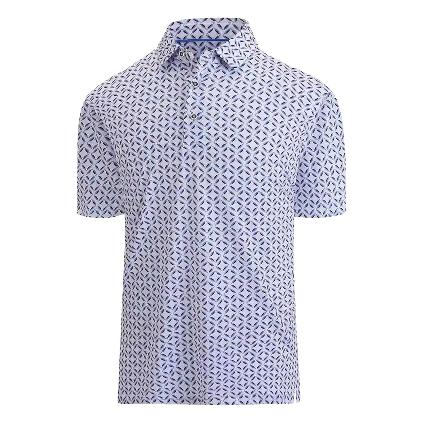 Men's Golf Tennis T-Shirt Moisture-Wicking Short Sleeve Printed Casual Sports Shirt S-6XL