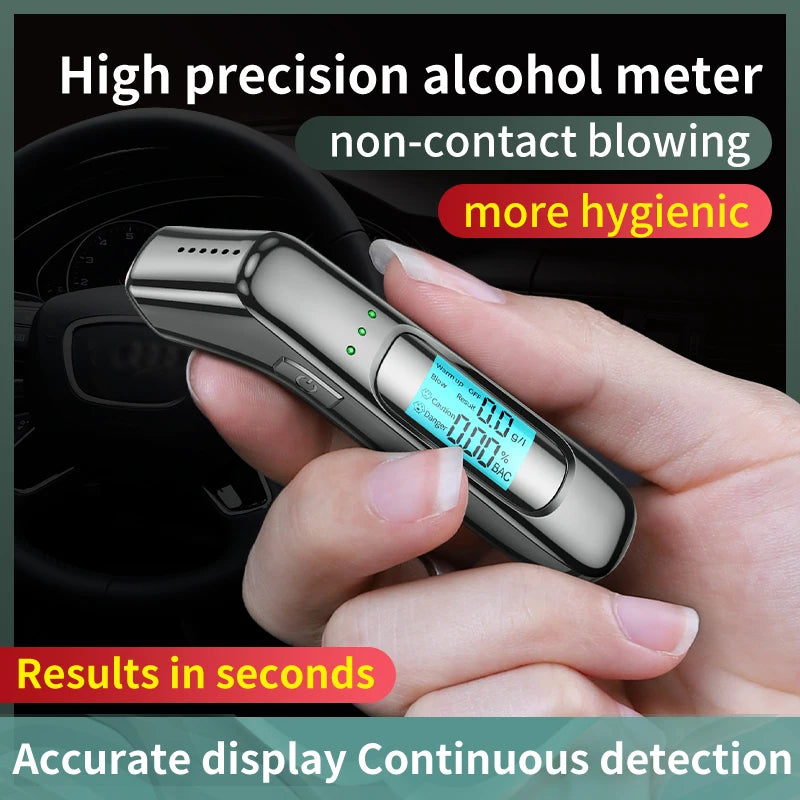 Portable Breathalyzer Professional Breath Alcohol Tester