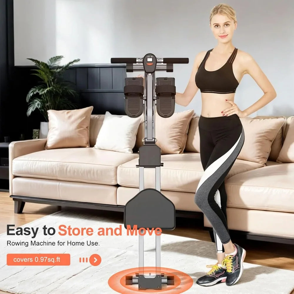 Folding Hydraulic Rowing Machine