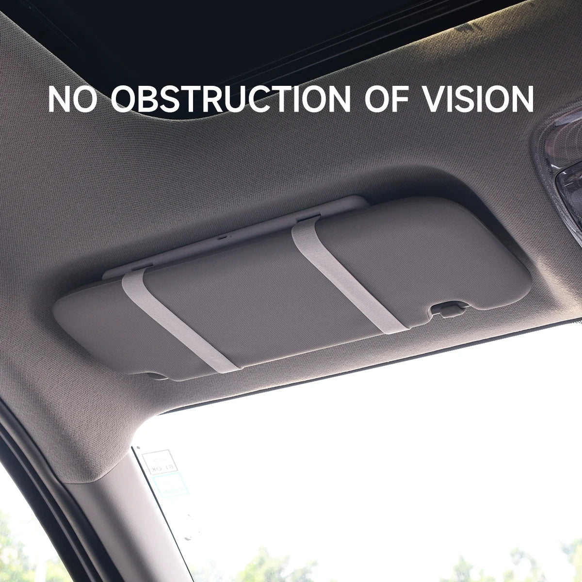 Car Interior Sun Visor Plate LED HD