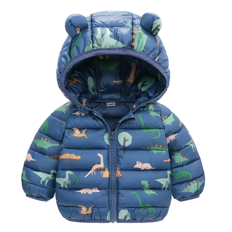 Kids Autumn Winter Jacket for Baby Warm Coat Children Cotton Outerwear Student Outdoor Baby Clothing kids winter jacket