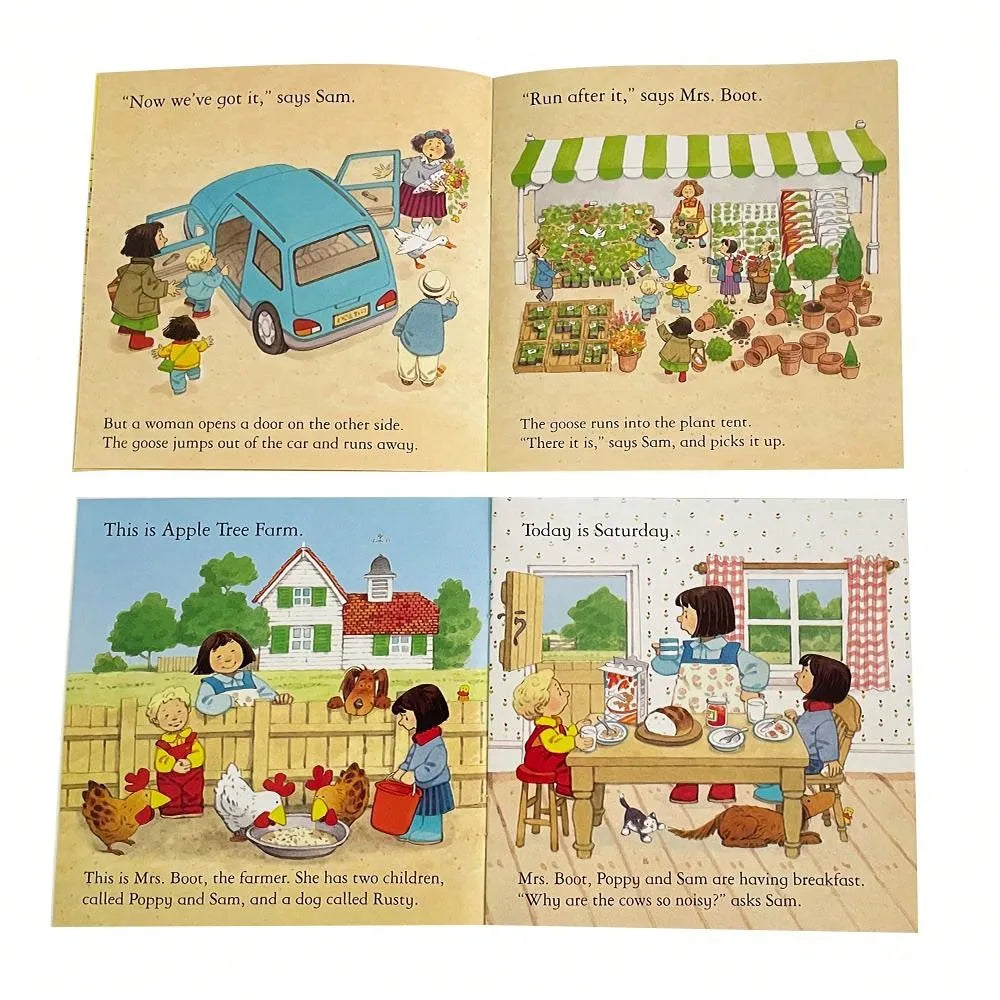 Usborne First Experience Farmyard Tales Picture Story Books- Set of 20