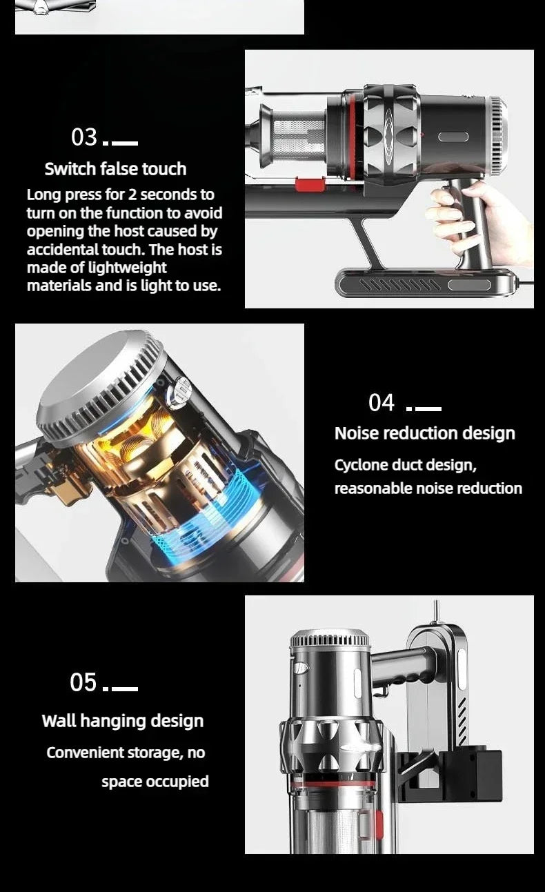 Handheld Cordless Wireless Vacuum Cleaner 600W