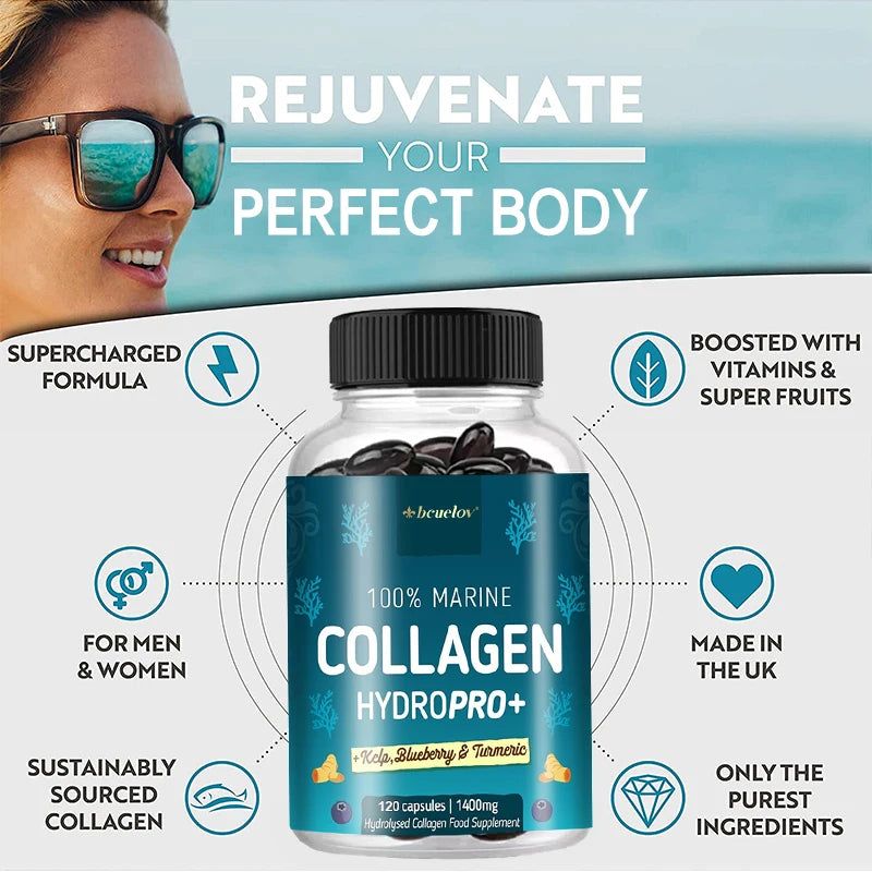 Marine 1400mg Hydrolyzed Collagen Supplement