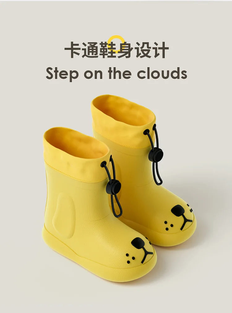 Kids Waterproof Rain Boots