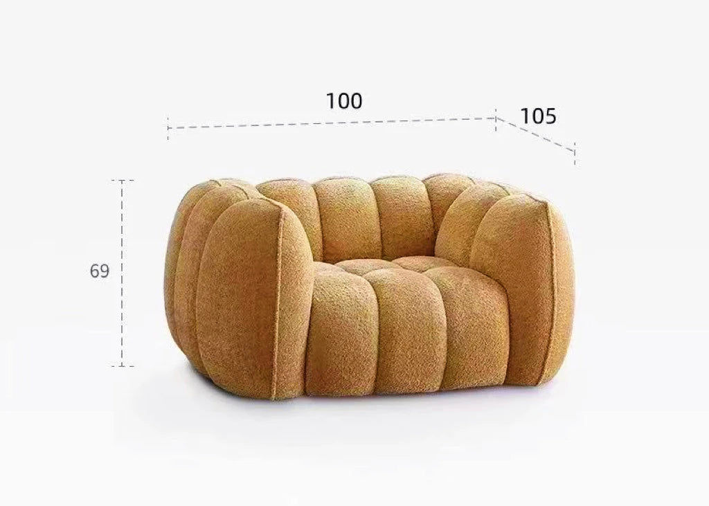 European Upholstered Living Room Sofa