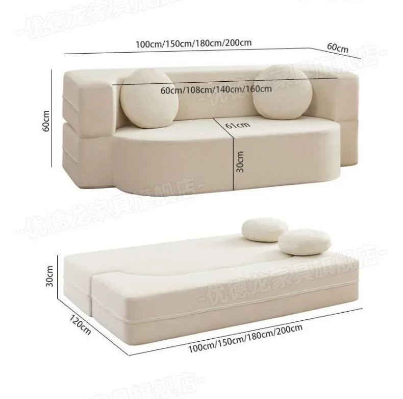 Modular Convertible Sofa Bed