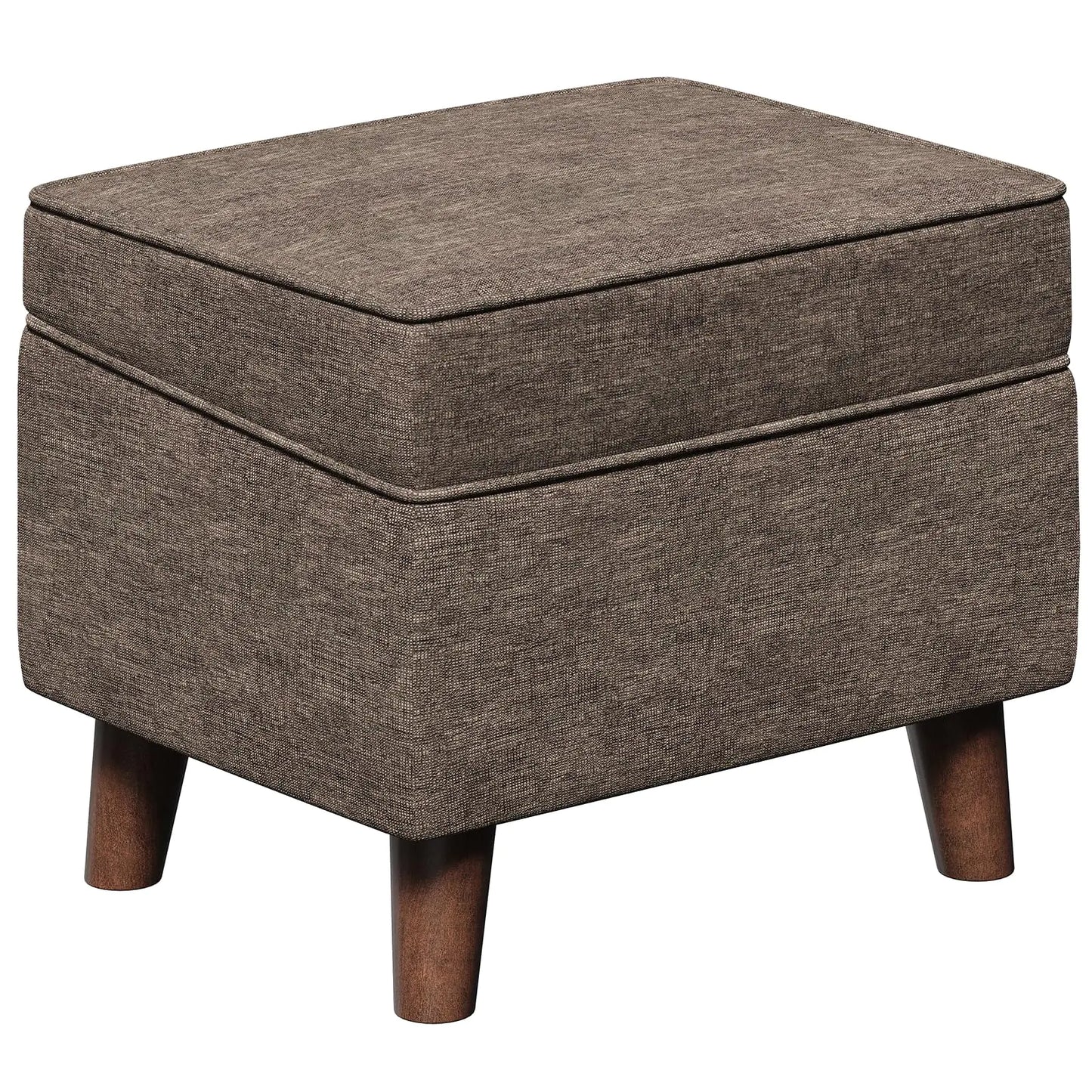 Storage Ottoman with Adjustable Cover