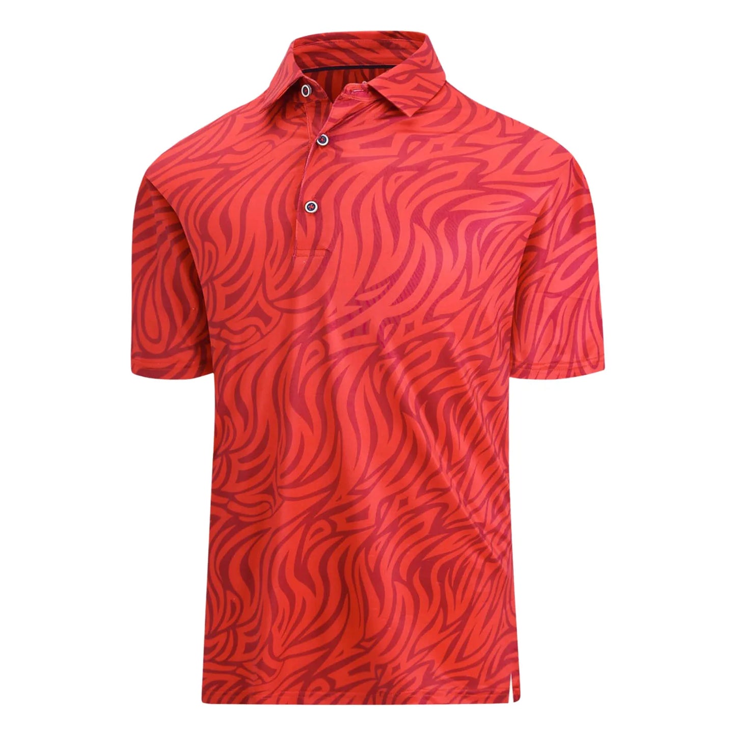 Men's Golf Tennis T-Shirt Moisture-Wicking Short Sleeve Printed Casual Sports Shirt S-6XL