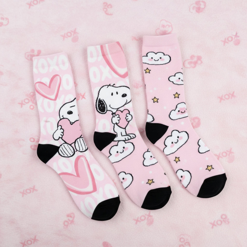 Snoopy Retro Couple Socks – Anti-Skid Design