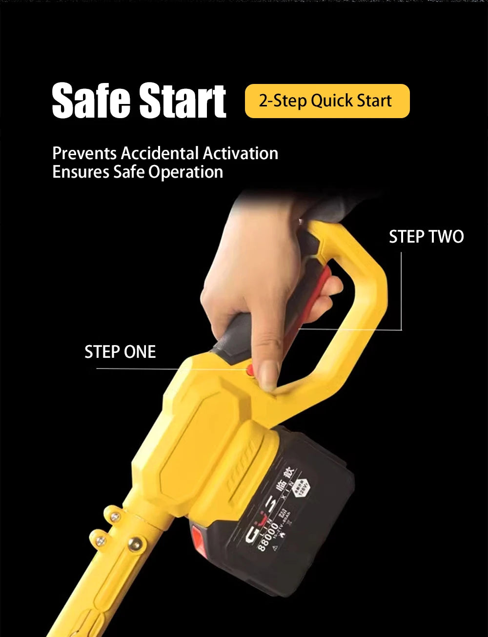 1200W Electric Battery-Powered Cordless Snow Blower